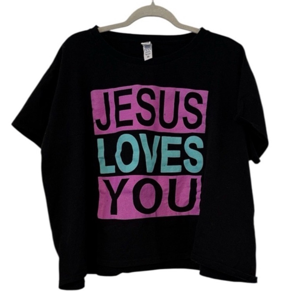 Brisco Brands “JESUS LOVES YOU” Tee – Ladies 3XL - Picture 2 of 5